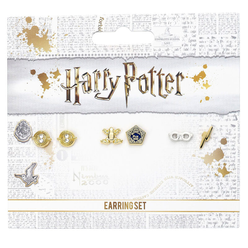 Set 3 pendientes Harry Potter surtido_0
