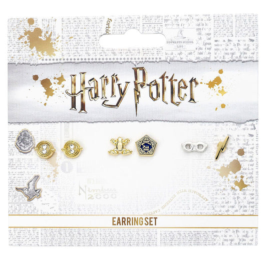 Set 3 pendientes Harry Potter surtido_0