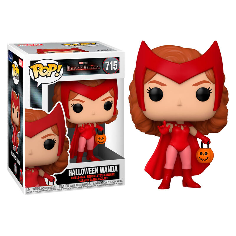Figura POP Marvel WandaVision Wanda Halloween_0