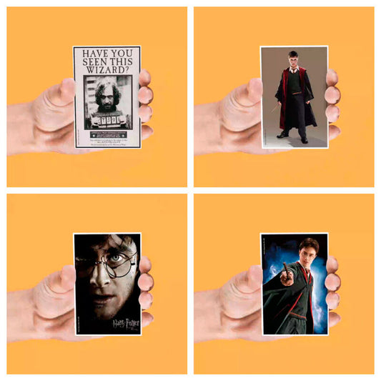 Set 4 imanes lenticulares Harry Potter surtido_0