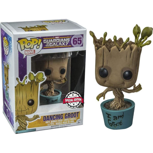 Figura POP Marvel Guardians of the Galaxy Dancing I Am Groot Exclusive_0
