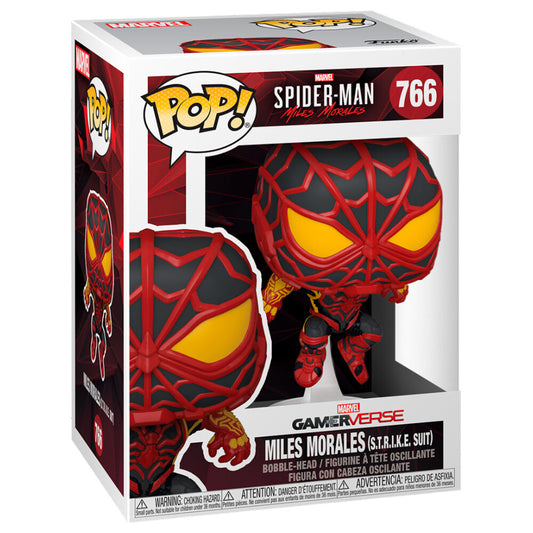 Figura POP Marvel Spiderman Miles Morales S.T.R.I.K.E. Suit_0