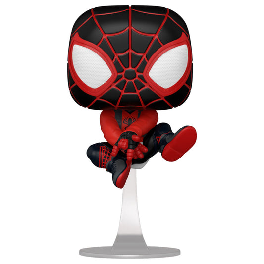 Figura POP Marvel Spiderman Miles Morales Bodega Cat Suit_0