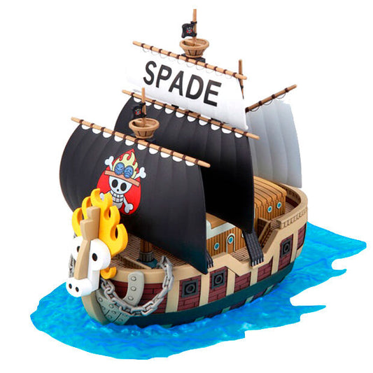 Figura Model Kit Barco Spade Pirates Ship One Piece 15cm_0
