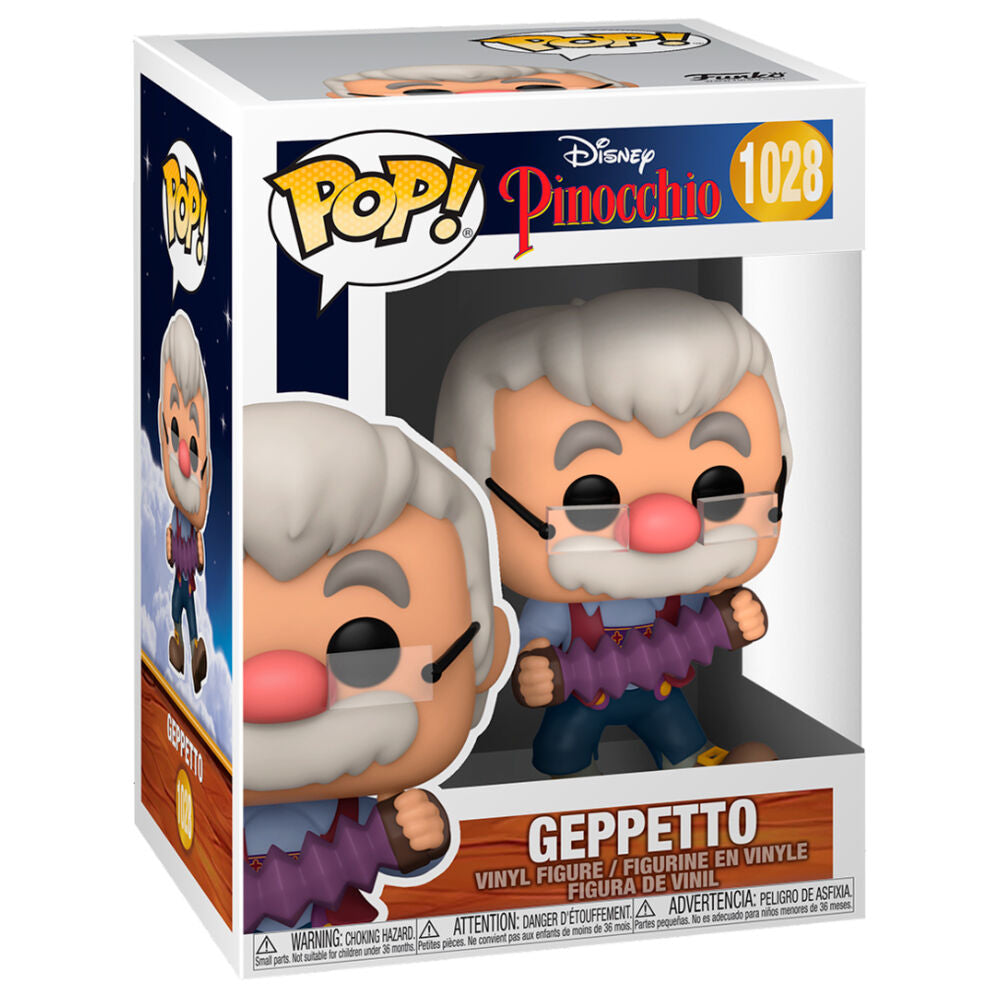 Figura POP Disney Pinocho Geppetto with Accordion_0