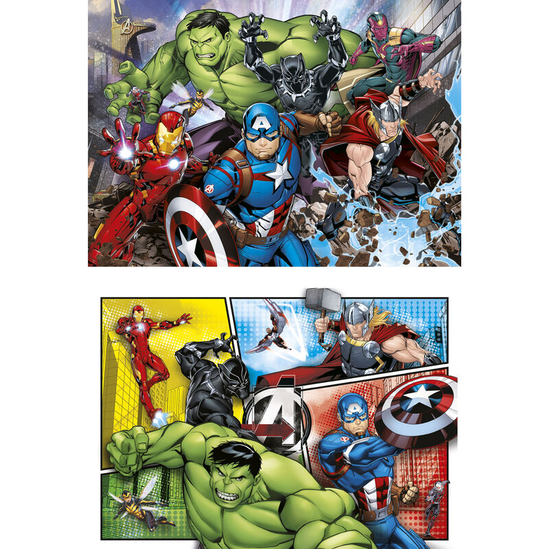 Puzzle Vengadores Avengers Marvel 2x60pzs_0