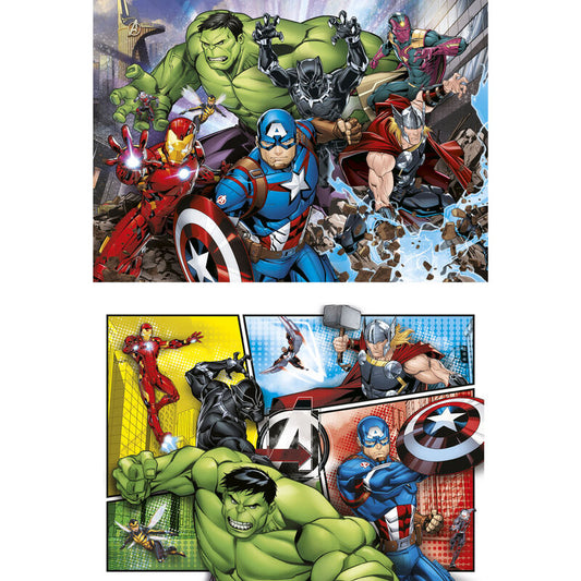 Puzzle Vengadores Avengers Marvel 2x60pzs_0