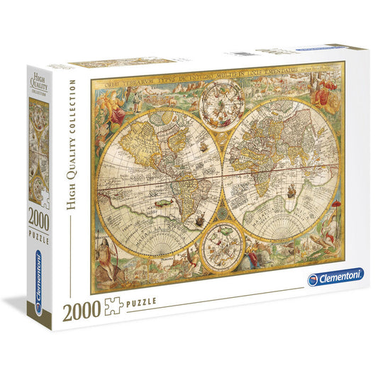 Puzzle Mapa Antiguo 2000pzs_0