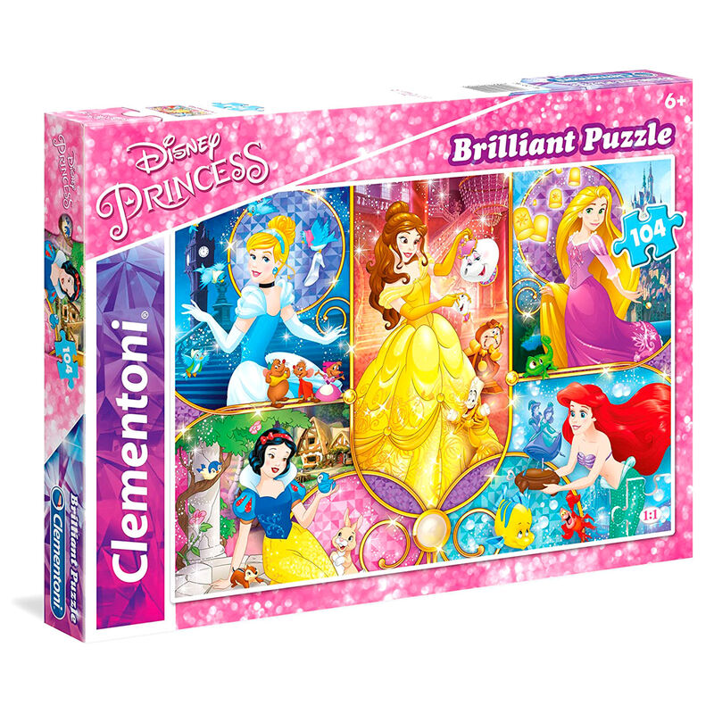 Puzzle Brilliant Princesas Disney 104pzs_0