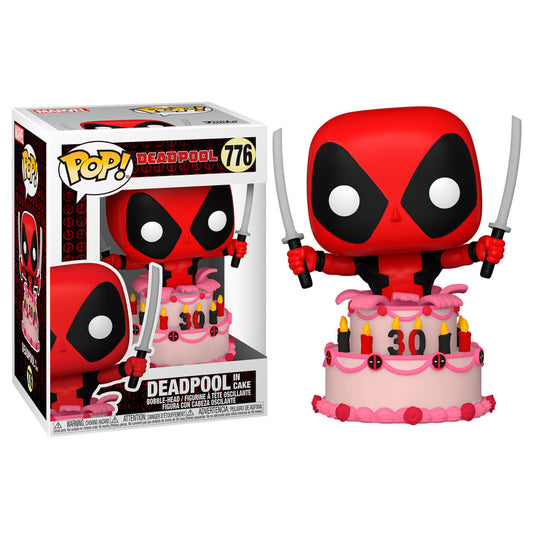 Figura POP Marvel Deadpool 30th Deadpool in Cake_0