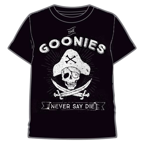 Camiseta Never Say Die The Goonies adulto_0