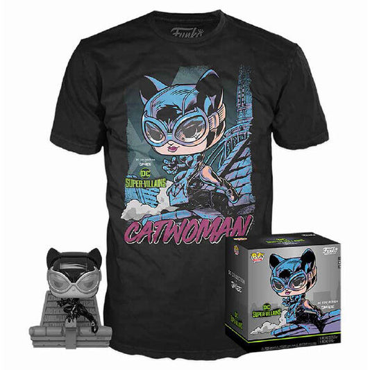 Set figura POP & Tee DC Jim Lee Catwoman_0