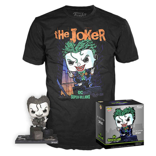 Set figura POP & Tee DC Comics Jim Lee Joker_0