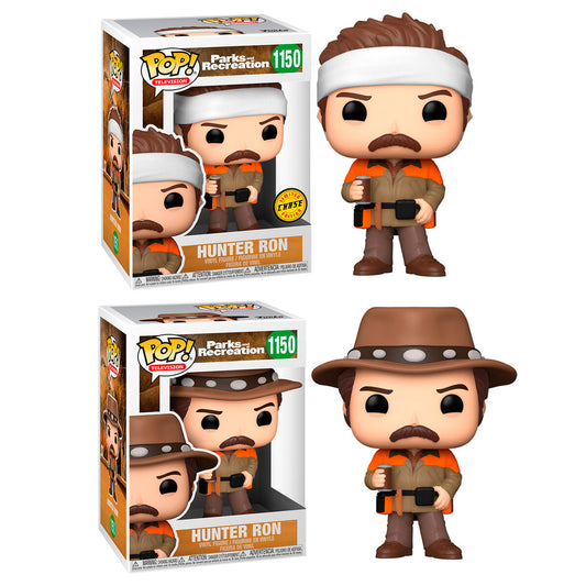 Figura POP Parks and Rec Hunter Ron 5 + 1 Chase_0