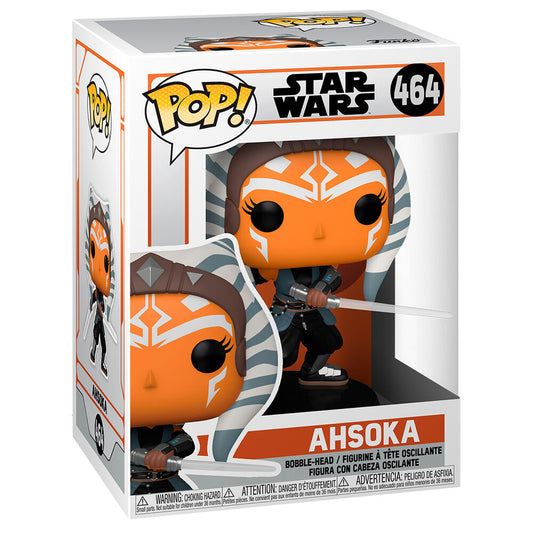 Figura POP Star Wars Mandalorian Ahsoka with Sabers_0