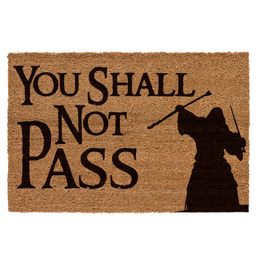 Felpudo You Shall Not Pass El SeÃ±or de los Anillos_0
