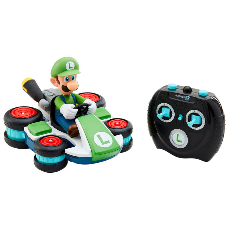 Coche Mini RC Racer Luigi Mario Kart Nintendo radio control_0