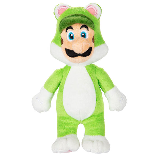 Peluche Luigi Felino Super Mario Nintendo_0