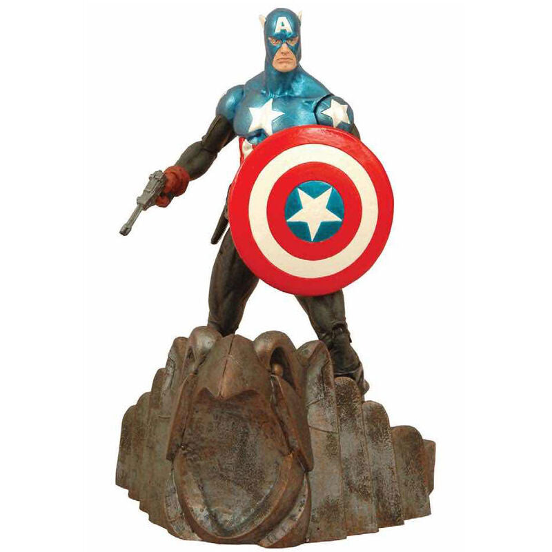 Figura Capitan America Marvel Select 18 cm_0
