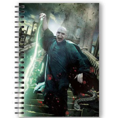 Cuaderno A5 3D Voldemort Harry Potter_0