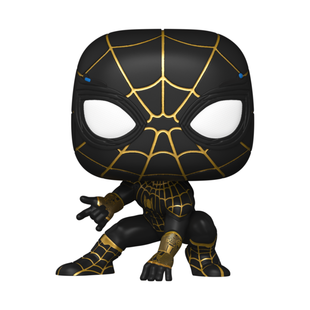 Figura POP Marvel Spiderman No Way Home Spiderman Black & Gold Suit_0