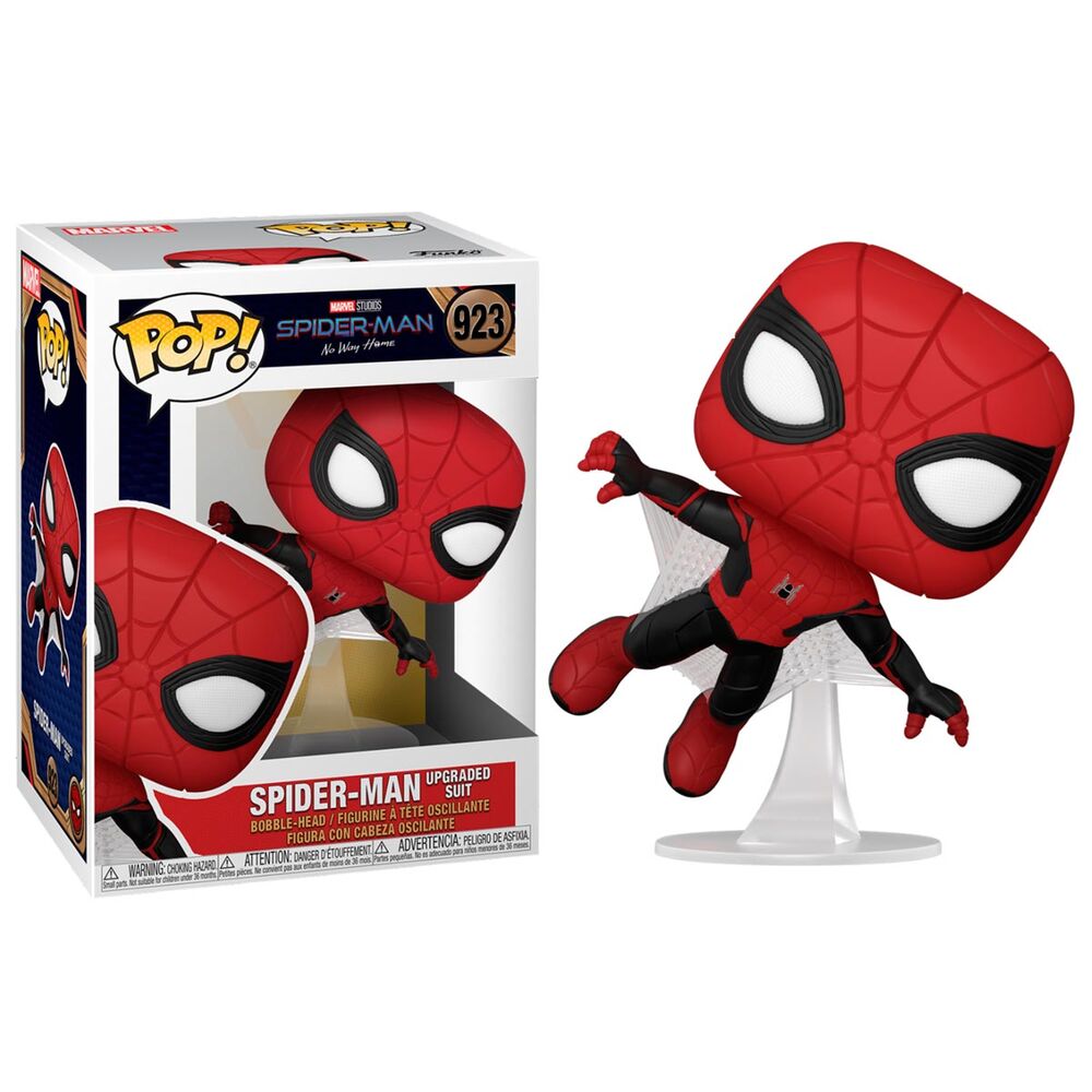 Figura POP Marvel Spiderman No Way Home Spiderman Upgraded Suit_0