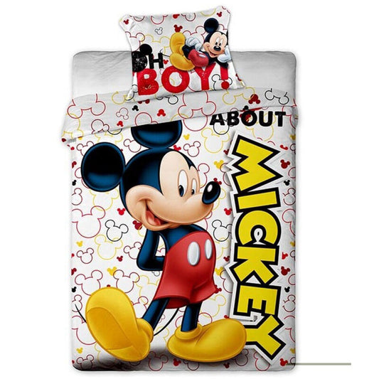 Funda nordica Mickey Disney cama 90cm microfibra_0