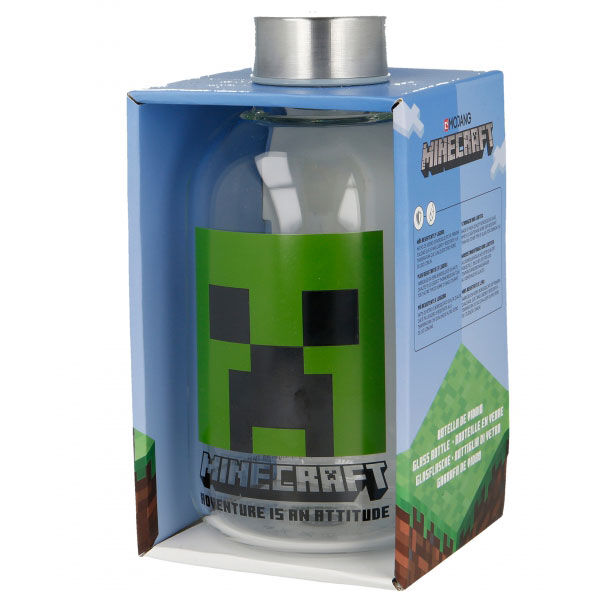 Botella cristal Minecraft 620ml_0