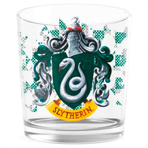 Vaso cristal Logo Slytherin Harry Potter_0