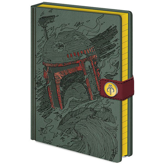 Cuaderno A5 premium Boba Fett Star Wars_0