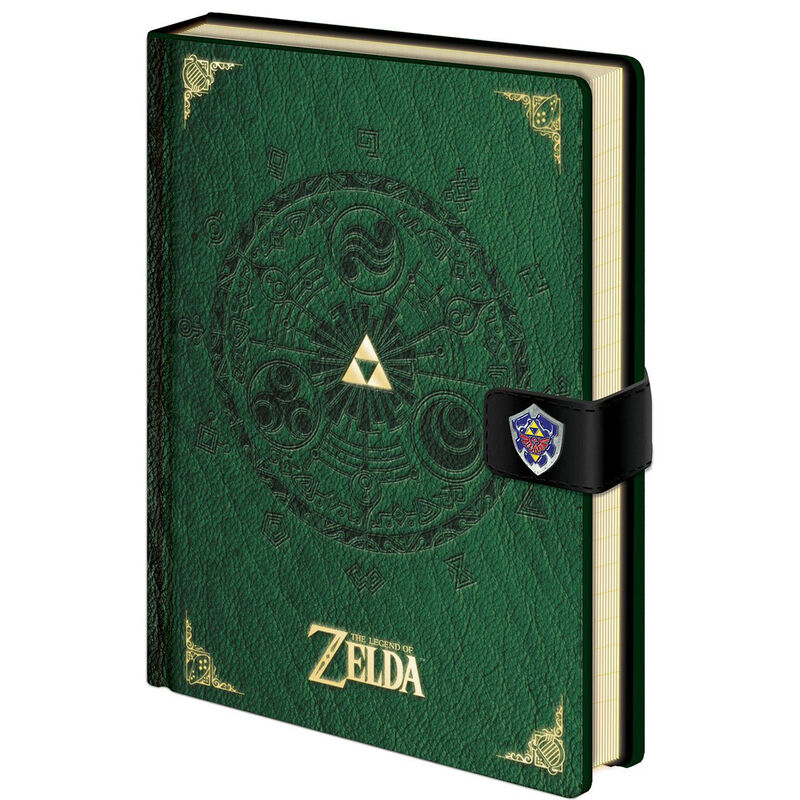 Cuaderno A5 premium Triforce The Legend of Zelda_0