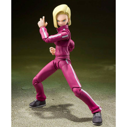 Figura Androide 18 Saga de la Batalla entre Universos Dragon Ball Super 14cm_0