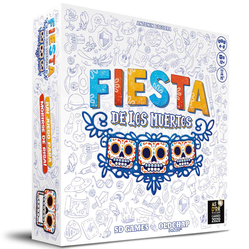 Juego mesa Fiesta de los Muertos espaÃ±ol_0