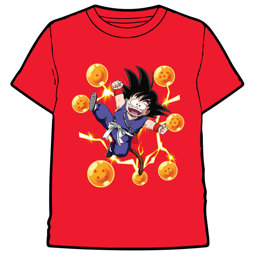 Camiseta Goku Balls Dragon Ball adulto_0