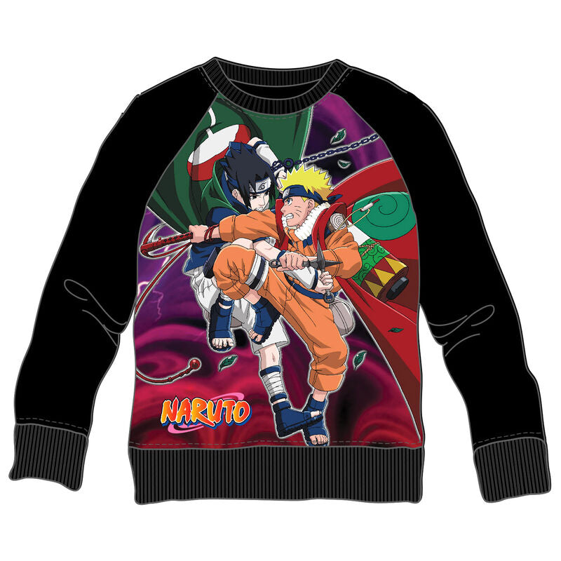 Sudadera Naruto Sasuke Fight Naruto infantil_0