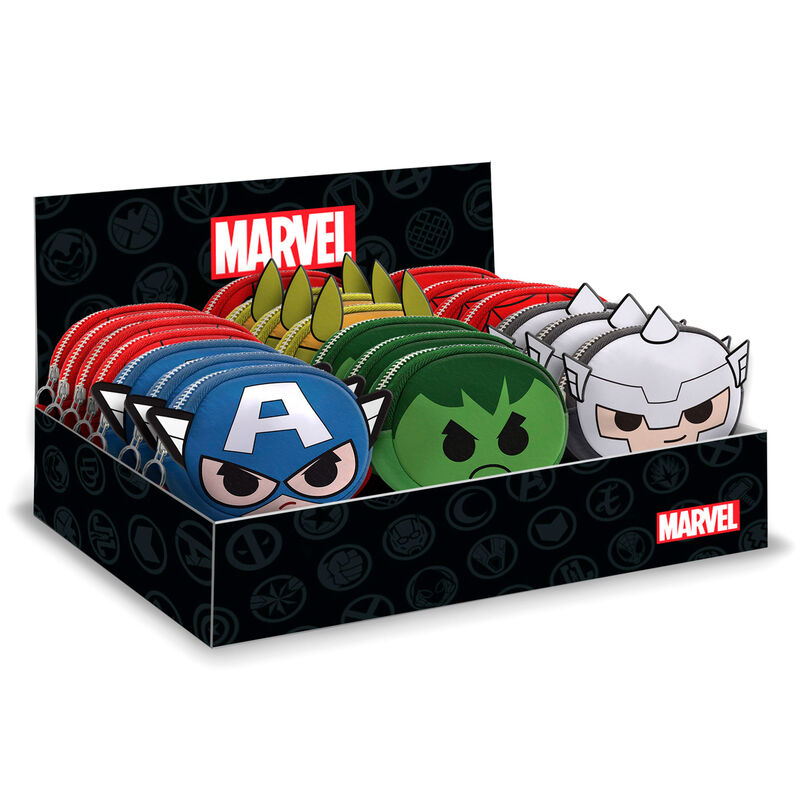 Monedero Chibi Marvel surtido_0