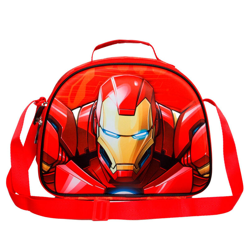 Bolsa portameriendas 3D Stark Iron Man Marvel_0