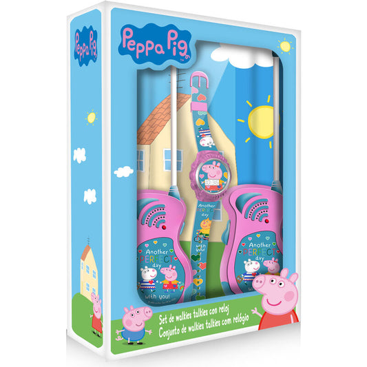 Blister Reloj Digital + Walkie Takie Peppa Pig_0