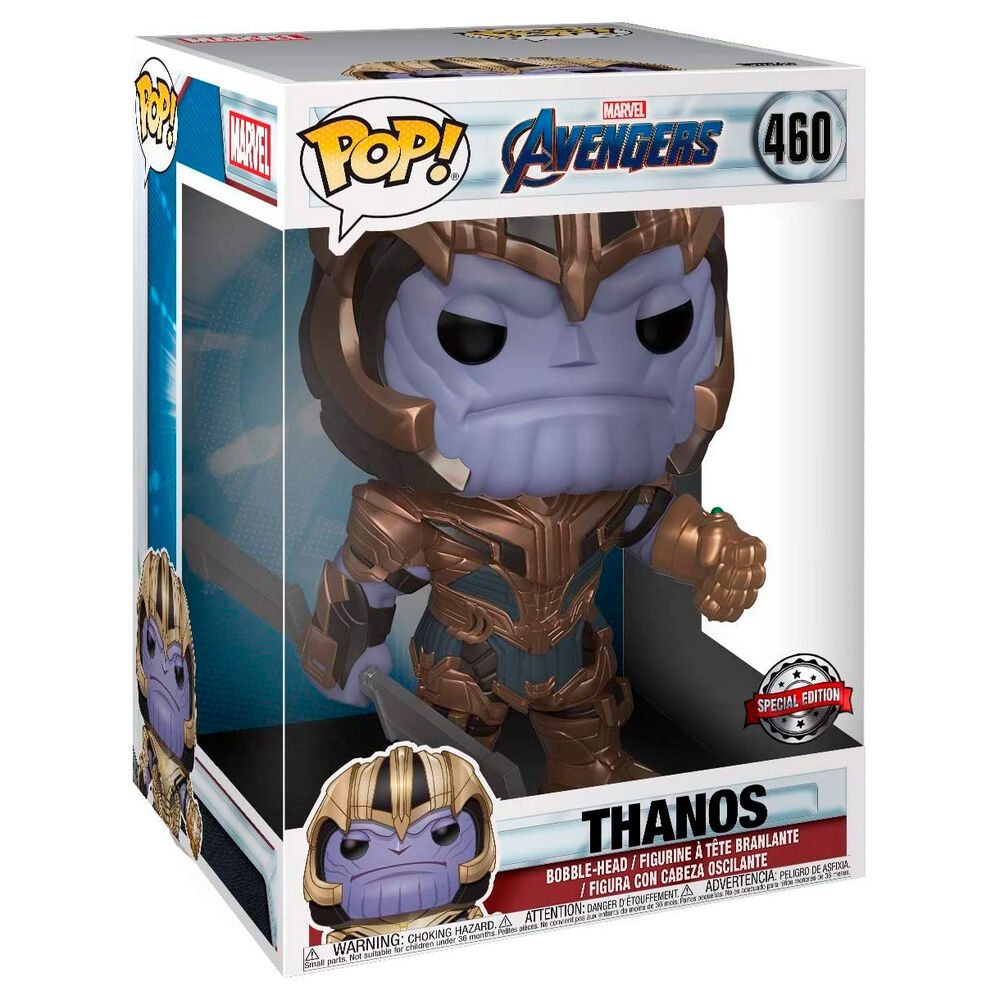 Figura POP Marvel Avengers Endgame Thanos Exclusive 25cm_0