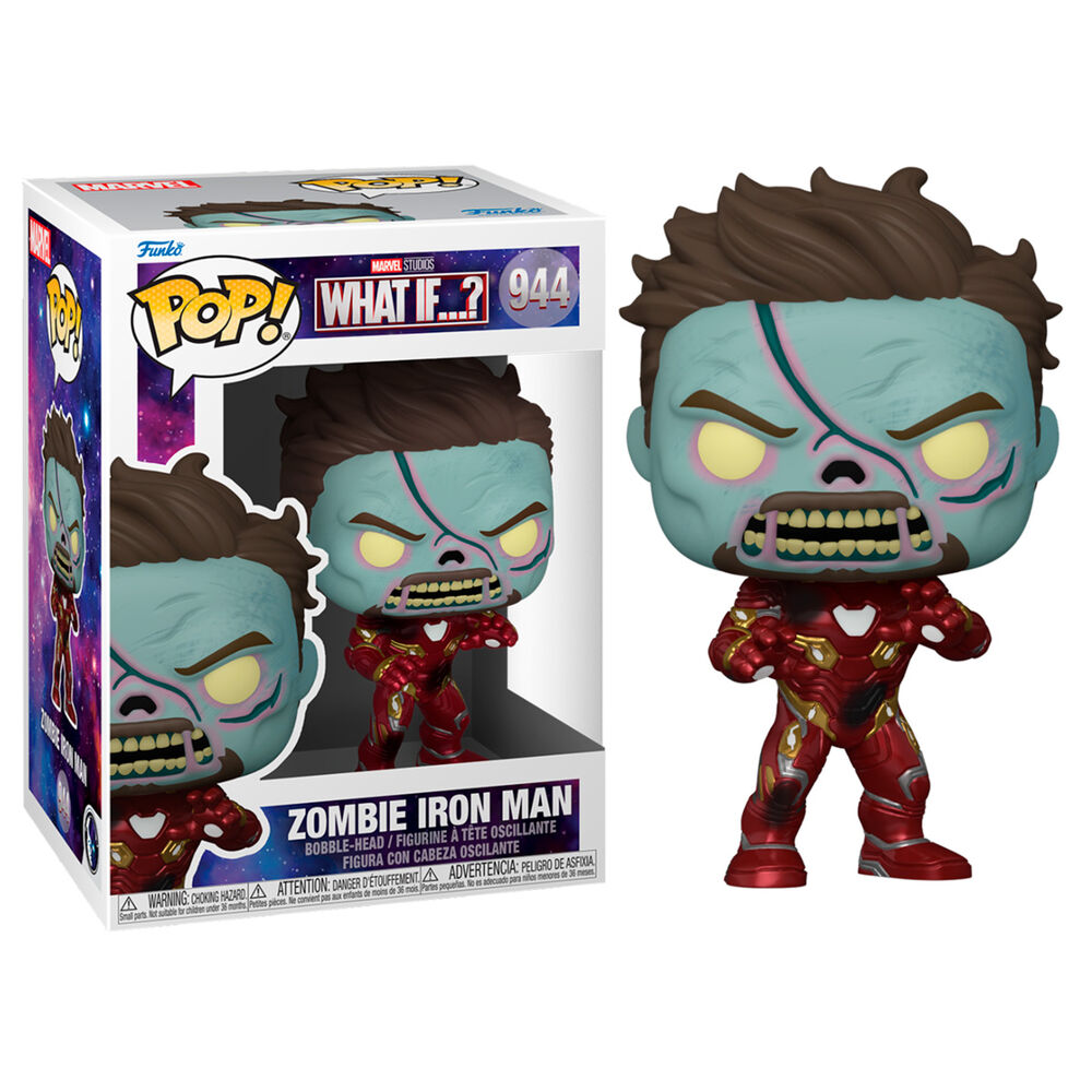 Figura POP Marvel What If Zombie Iron Man_0
