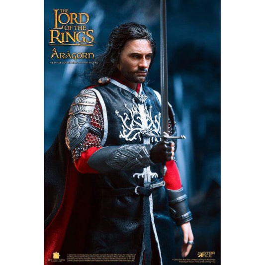 Figura Real Master Aragorn El SeÃ±or de los Anillos 23cm_0
