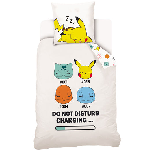 Funda nordica Premium Pokemon cama 90 algodon_0