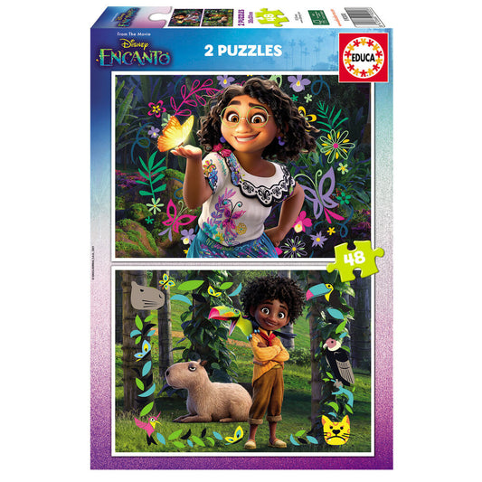 Puzzle Encanto Disney 2x48pzs_0