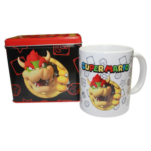 Hucha + taza Bowser Super Mario Bros Nintendo_0