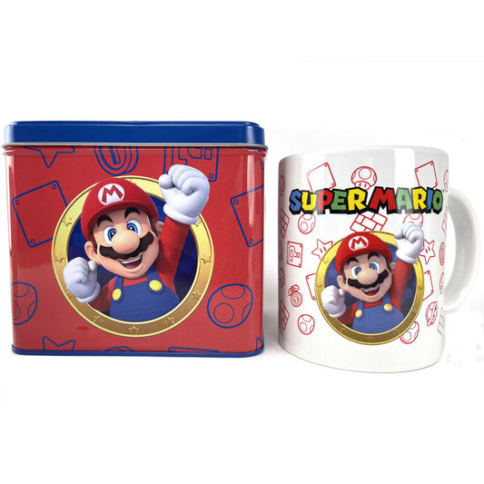 Hucha + taza Mario Super Mario Bros Nintendo_0