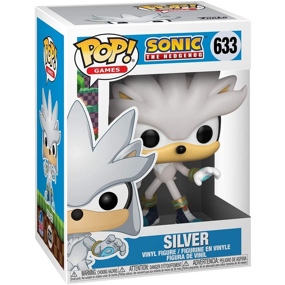 Figura POP Sonic 30th Anniversary Silver the Hedgehog_0