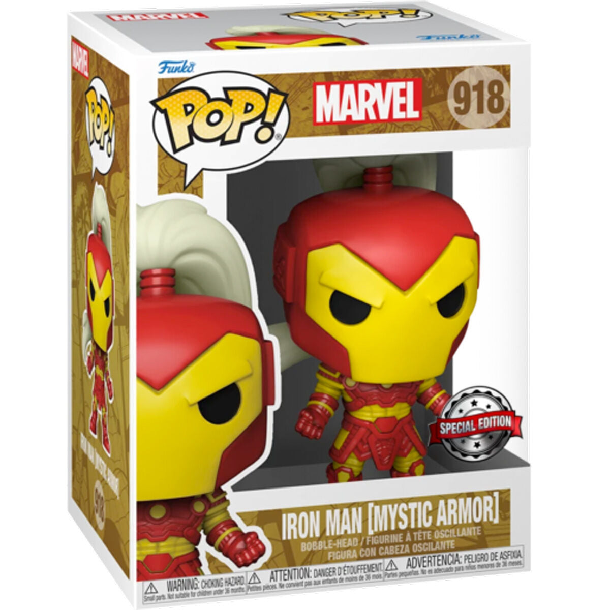 Figura POP Marvel Iron Man Mystic Armor Exclusive_0
