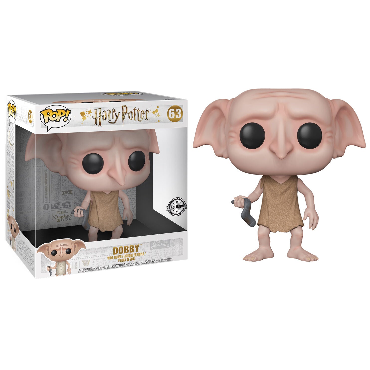 Figura POP Harry Potter Dobby Exclusive 23cm_0