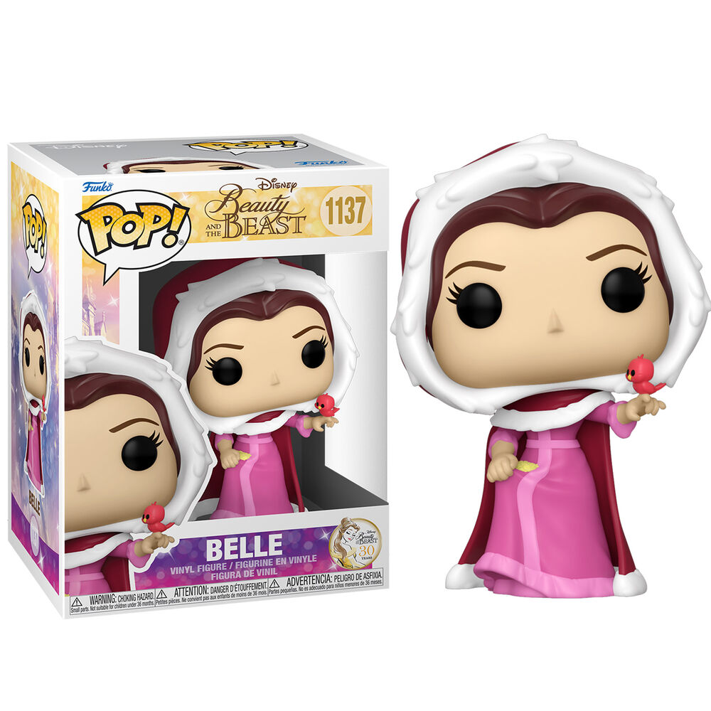 Figura POP Disney La Bella y la Bestia Winter Belle_0