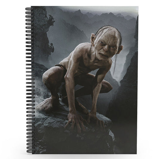 Cuaderno 3D Gollum El SeÃ±or de los Anillos_0
